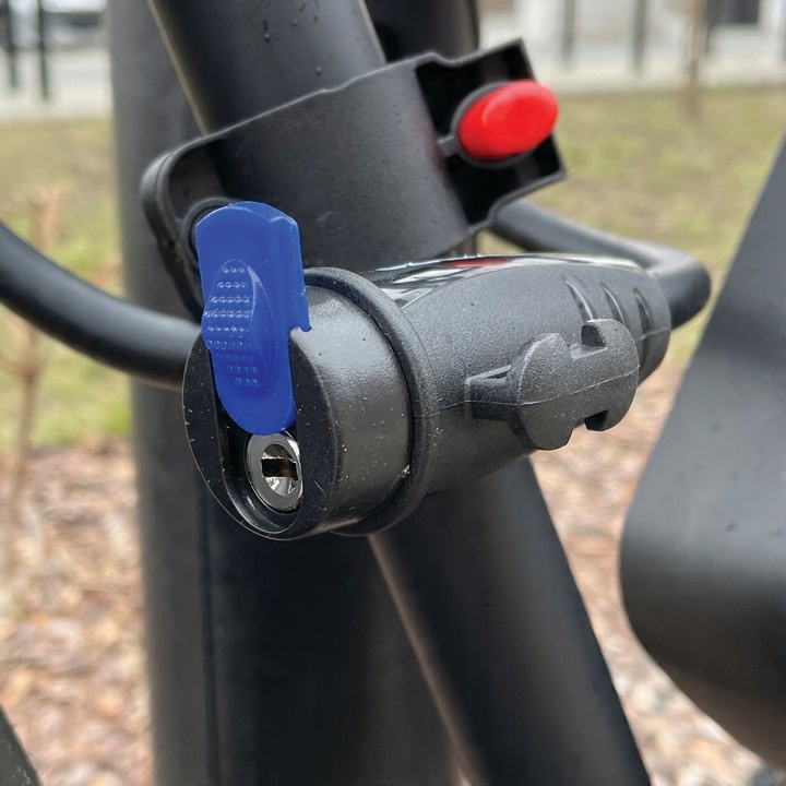 Zabezpieczenie rowerowe linka Gerda FLEX MAX 1800/12T