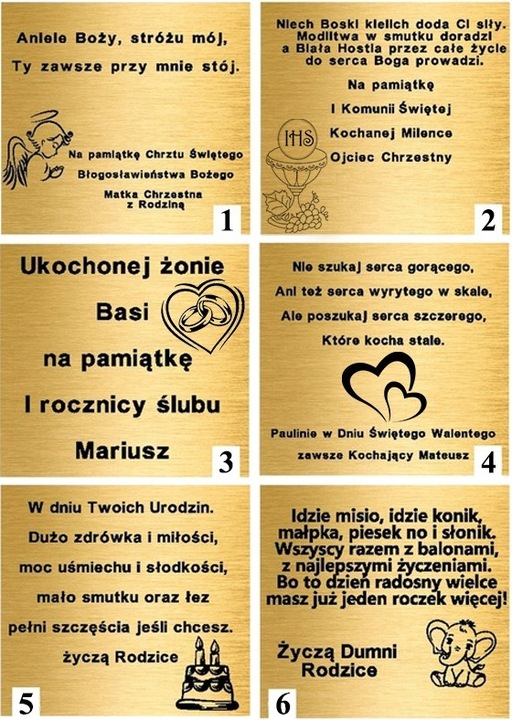 Pamiątka Pierwszej Komunii Świętej Pudełko z Grawerem Dedykacją Białe