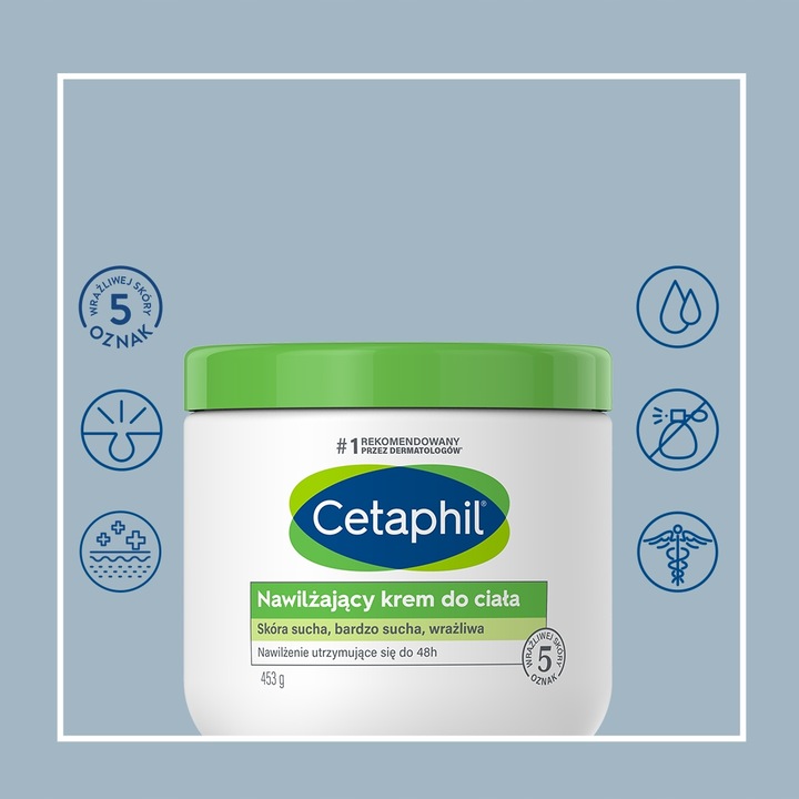 Cetaphil Krem nawilżający do ciała 453g.