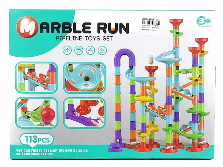 TOR KULKOWY KULODROM ZESTAW 113 EL KULKI WYRZUTNIA