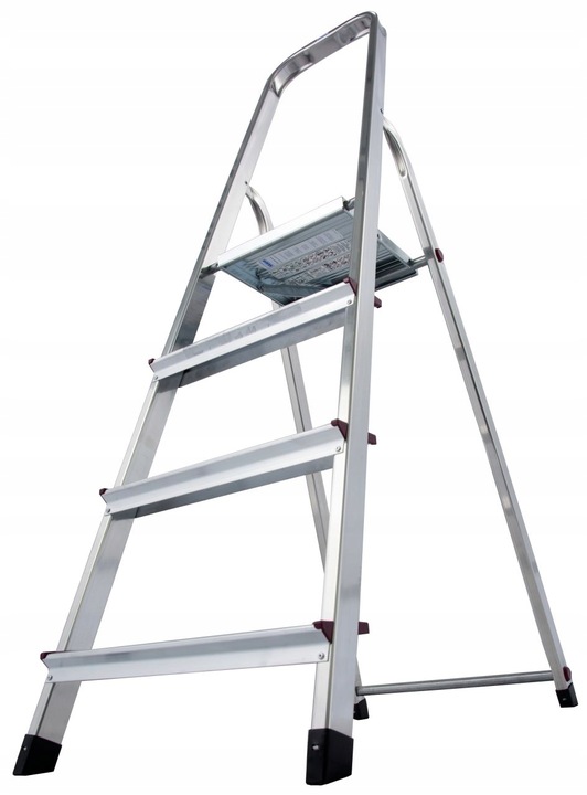 Drabina aluminiowa domowa Krause Corda 4 stopniowa