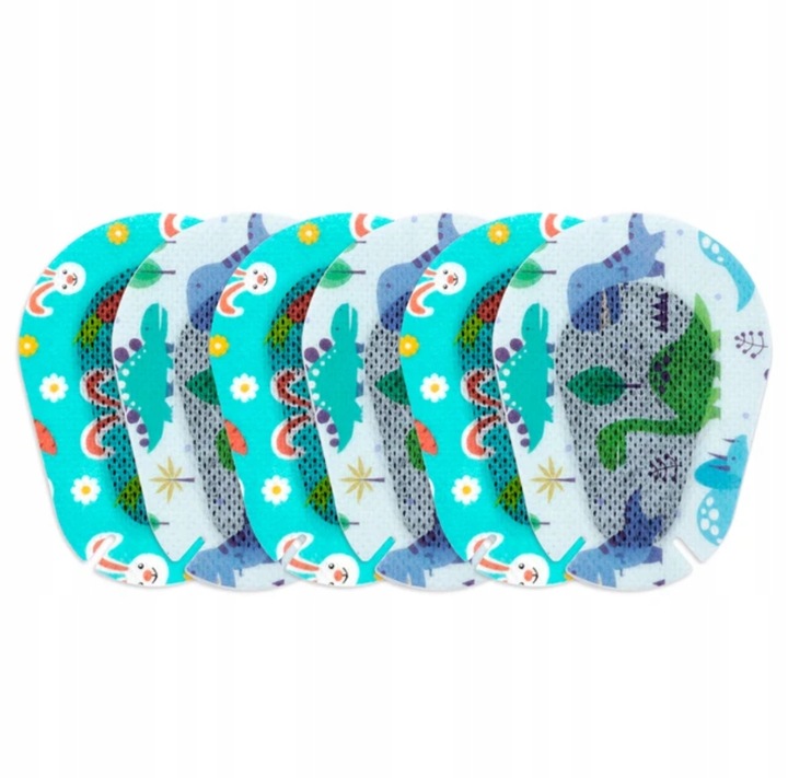 90x Plastry na oko Osłonka Obturator na Oko PAD EYE Happy Fun Pack REGULAR