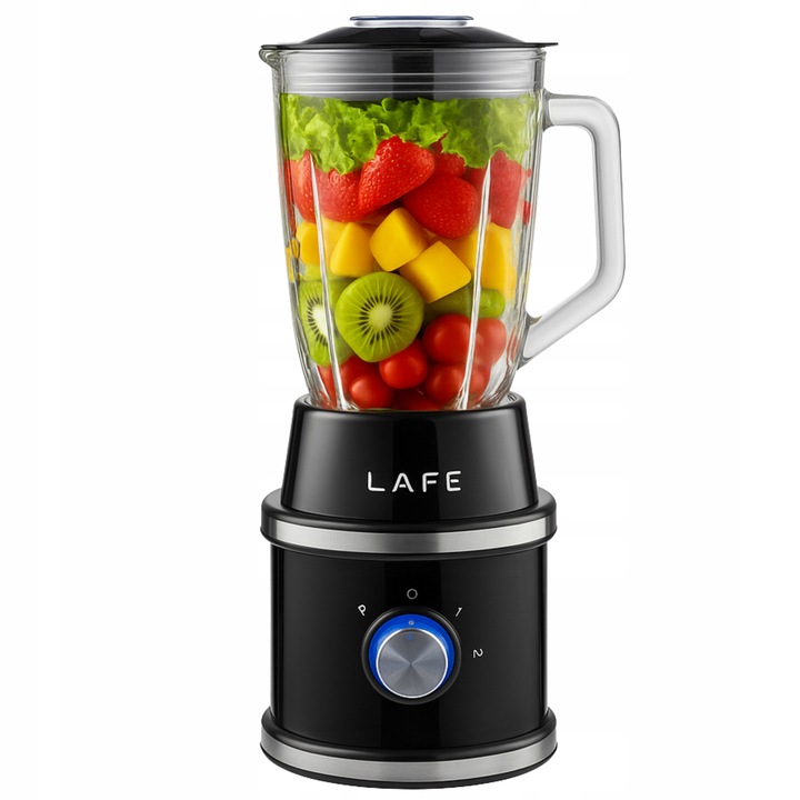 Blender Kielichowy Szklany do koktajli mikser Mocny1300W 1,5L Kruszy Lód