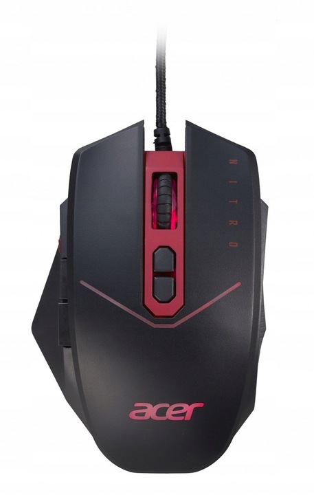 MYSZ PRZEWODOWA ACER NITRO II GAMING DLA GRACZA RGB OPTYCZNA 6 KOLORÓW