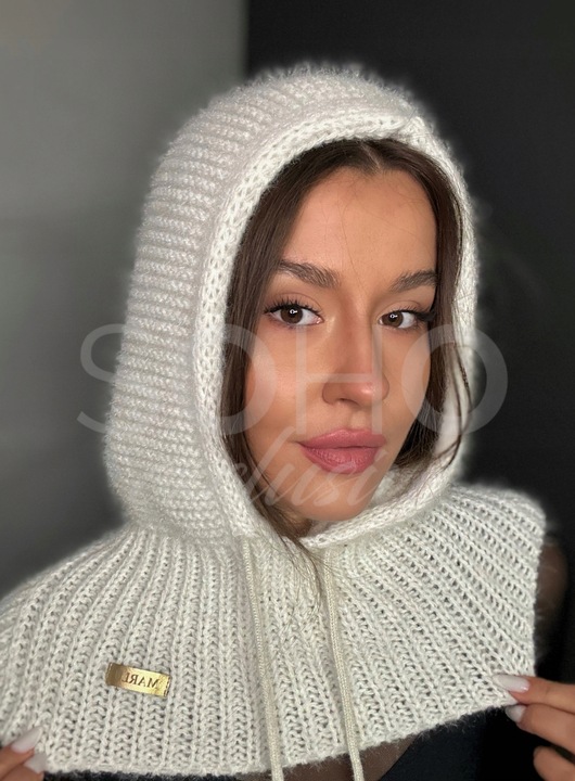 BALACLAVA CZAPKA KAPTUR KOMINIARKA GOLF UNISEKS MIĘKKI CIEPŁY MODNY K