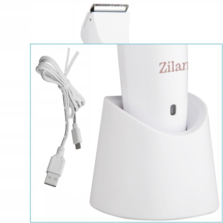 GOLARKA DAMSKA DEPILATOR DO CIAŁA BIKINI NÓG PACH WODOODPORNA USB 3W1