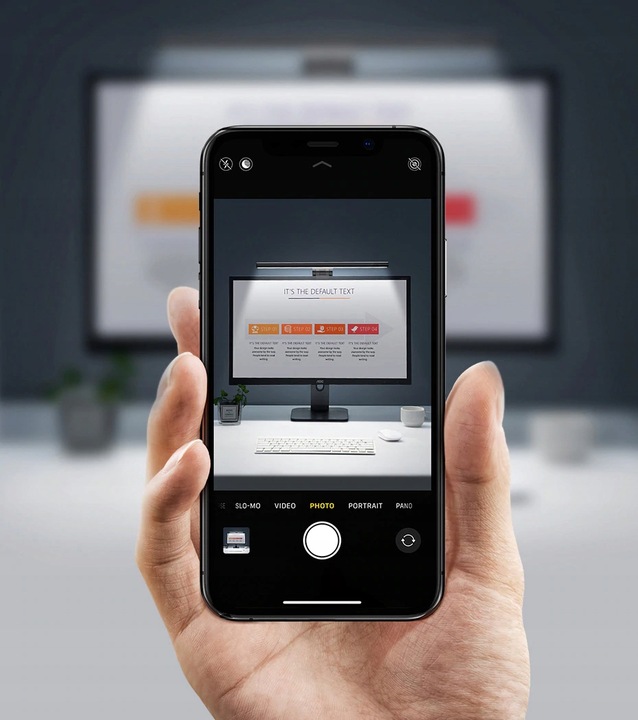 Baseus ergonomiczna dotykowa regulowana lampka wisząca LED na monitor USB-C
