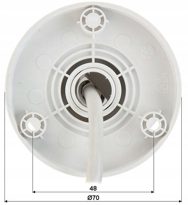 Kamera IP DS-2CD1041G0-I/PL(2.8MM), 4MPx, IR LED 30m Aplikacja Hikvision