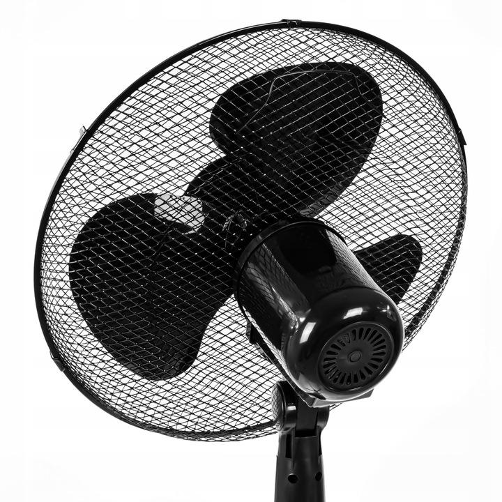 WENTYLATOR STOJĄCY WIATRAK PODGŁOGOWY NA PILOTA TIMER OSCYLACJA 40W 3 TRYBY