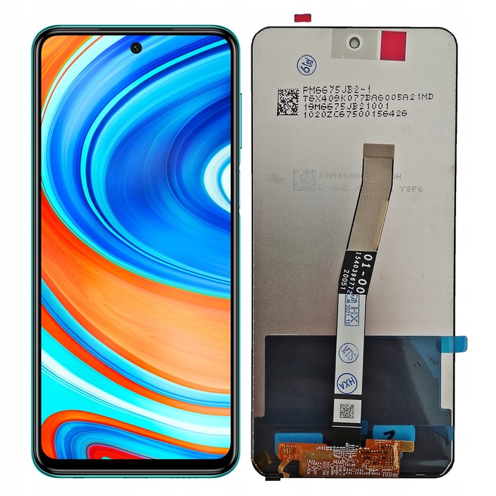 WYŚWIETLACZ EKRAN LCD DO TELEFONU XIAOMI REDMI NOTE 9 PRO