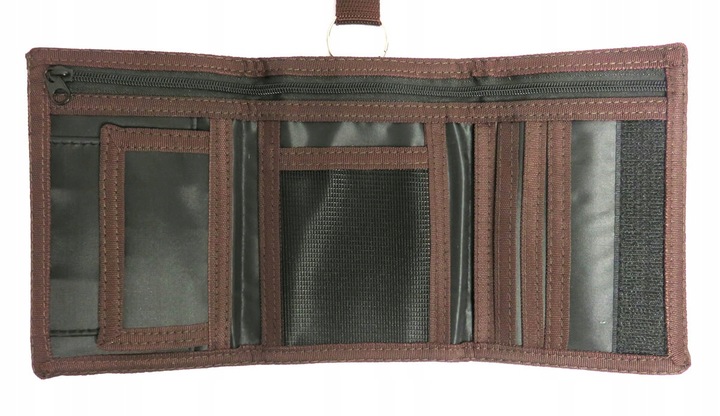 Portfel młodzieżowy z KARABIŃCZYKIEM, XTREME, MORO