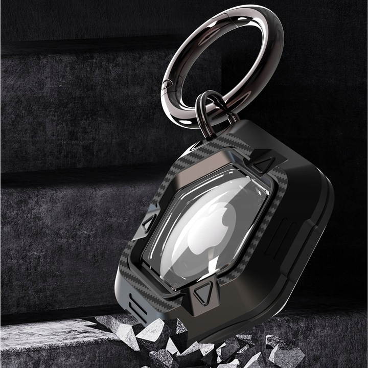 OCHRONNE ETUI CASE BRELOK DO KLUCZY KARABIŃCZYK NA APPLE AIRTAG 2021 /