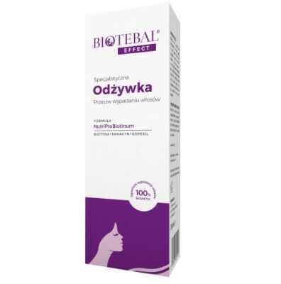 Odżywka przeciw wypadaniu włosów Biotebal EFFECT 200ml wzmacnia i chroni