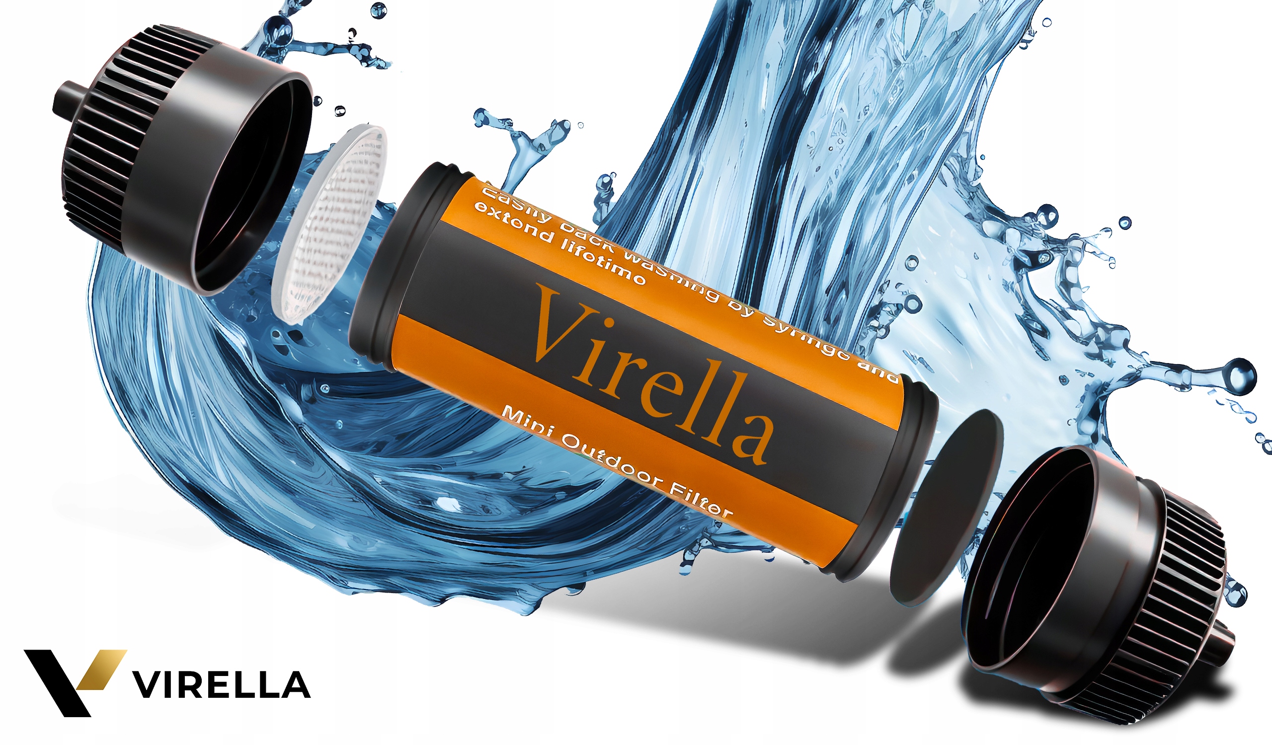 FILTR TURYSTYCZNY DO WODY DO UZDATNIANIA OCZYSZCZANIA FILTROWANIA SURVIVAL