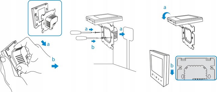 STEROWNIK REGULATOR TEMPERATURY PRZEWODOWY TERMOSTAT TYGODNIOWY AFRISO