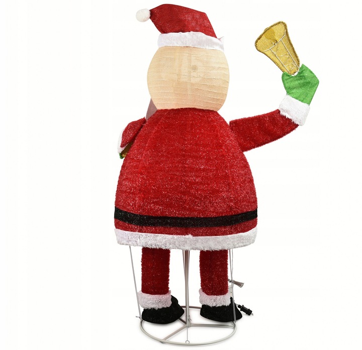 ŚWIĘTY MIKOŁAJ OZDOBA 180 cm 200 LED IP44 TIMER