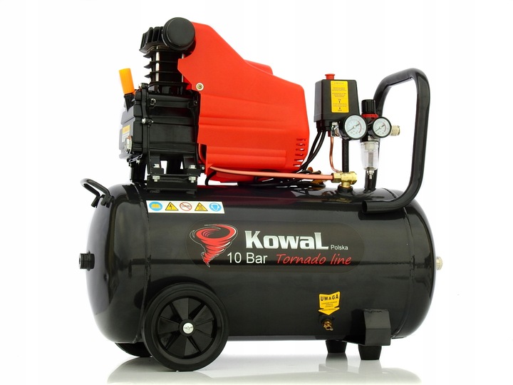 PROFESJONALNY 10Bar KOMPRESOR 50L olejowy tłokowy sprężarka pompa