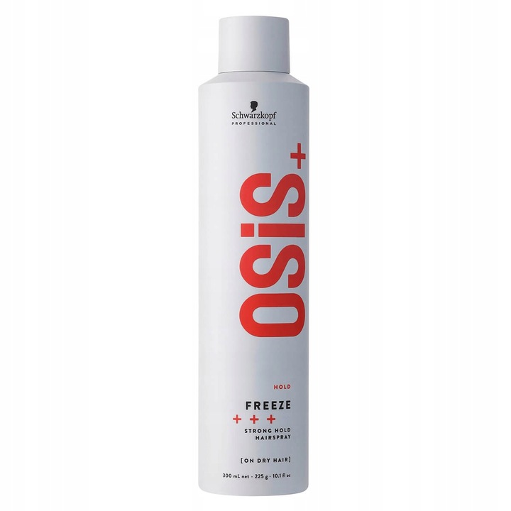 Schwarzkopf freeze strong hold 300 ml lakier osis spray mocno utrwalający
