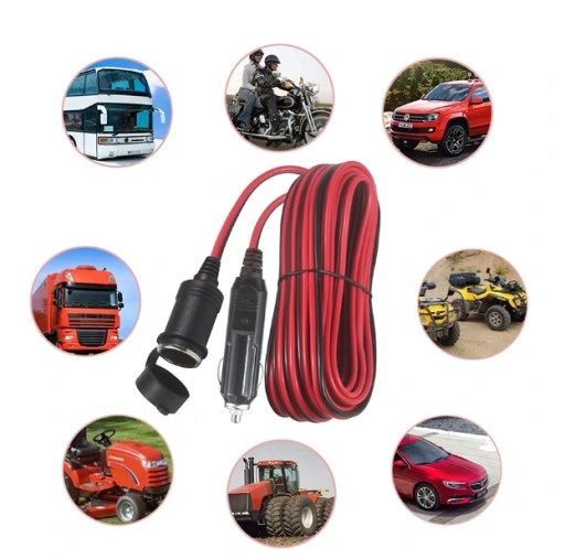 Przewód kabel przedłużacz zapalniczki 3m 15A