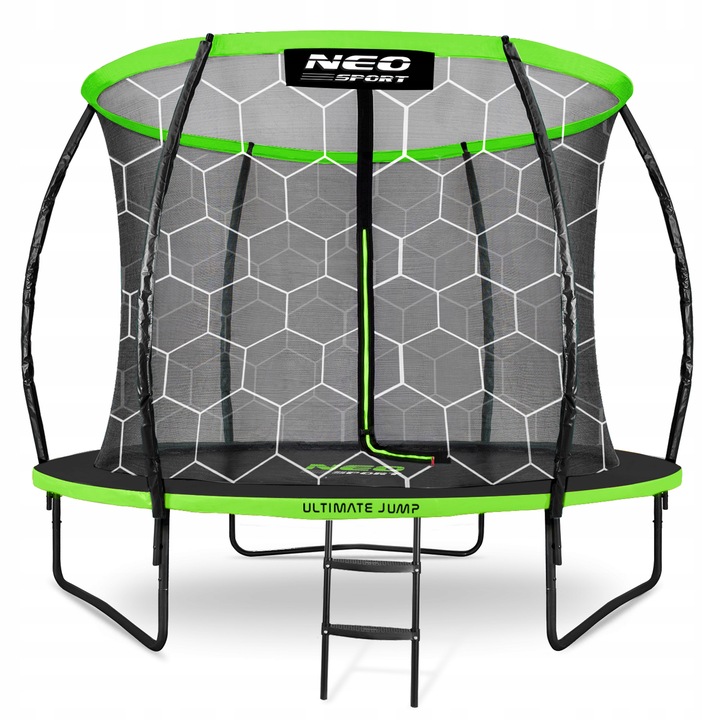TRAMPOLINA OGRODOWA DLA DZIECI 252cm 8ft NEOSPORT