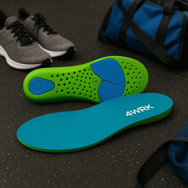 WKŁADKI DO BUTÓW AMORTYZUJĄCE PRZECIWPOTLIWE SPORTOWE INS-RUN GB 42-45