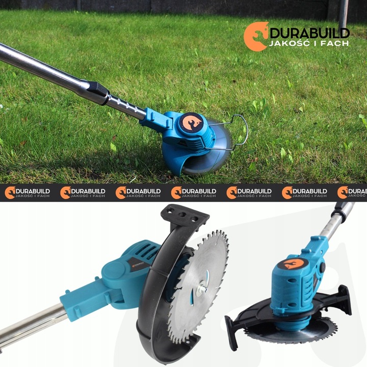 PODKASZARKA AKUMULATOROWA KOSA WYKASZARKA KOSIARKA DO TRAWY DUŻY