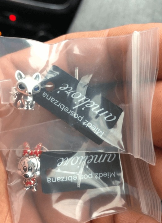 Charms Myszka Zawieszki Charms Minnie Mini Charms Charmsy MODA TRUSKY