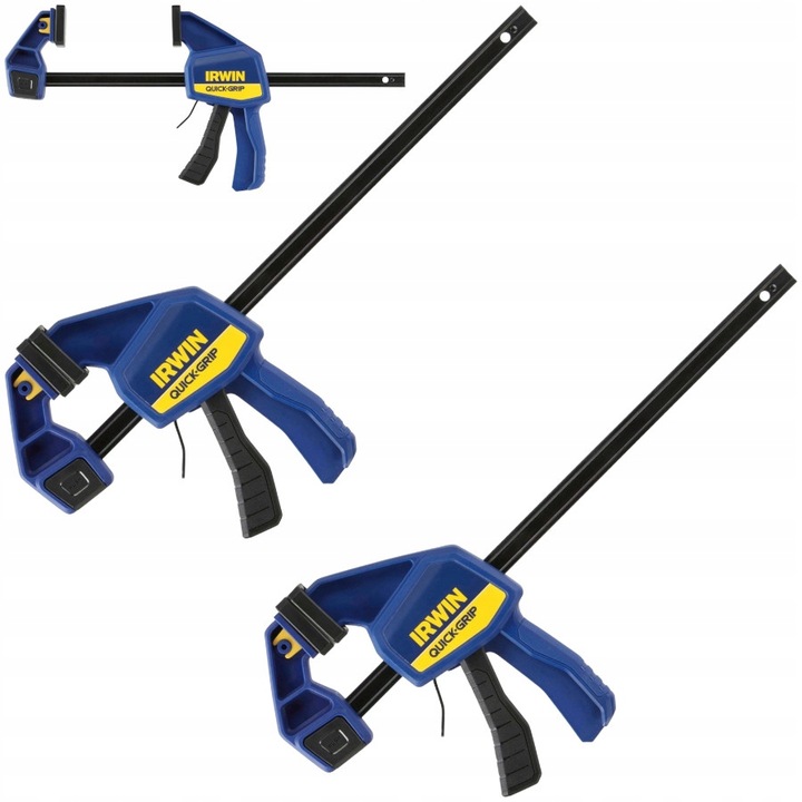 Ścisk stolarski automatyczny Irwin 300mm 136kg 2sz