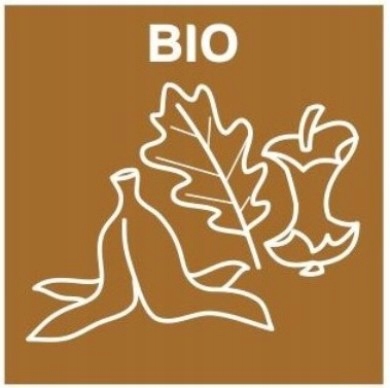 Worki do segregacji 120L BIO brązowe (4 rolki) 100 szt.