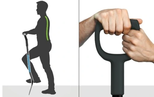 Szpadel Cellfast metal 18 x 119,5 cm