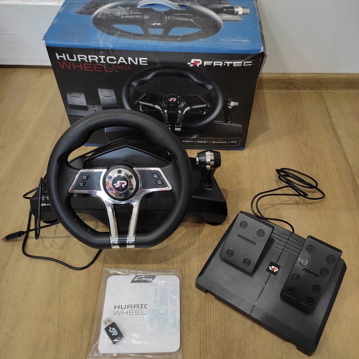 2 x Kierownica do gier z pedałami 4w1 PS4 PC PS3 XBOX ONE BIEGI DO KOMPUTER