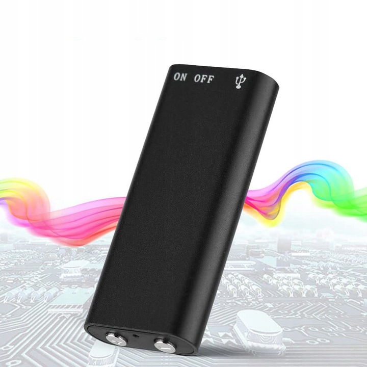 MINI DYKTAFON SZPIEGOWSKI PODSŁUCH DETEKCJA 16 GB