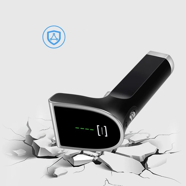 Bezprzewodowy skaner czytnik kodów kreskowych QR 1D 2D z bazą ładującą