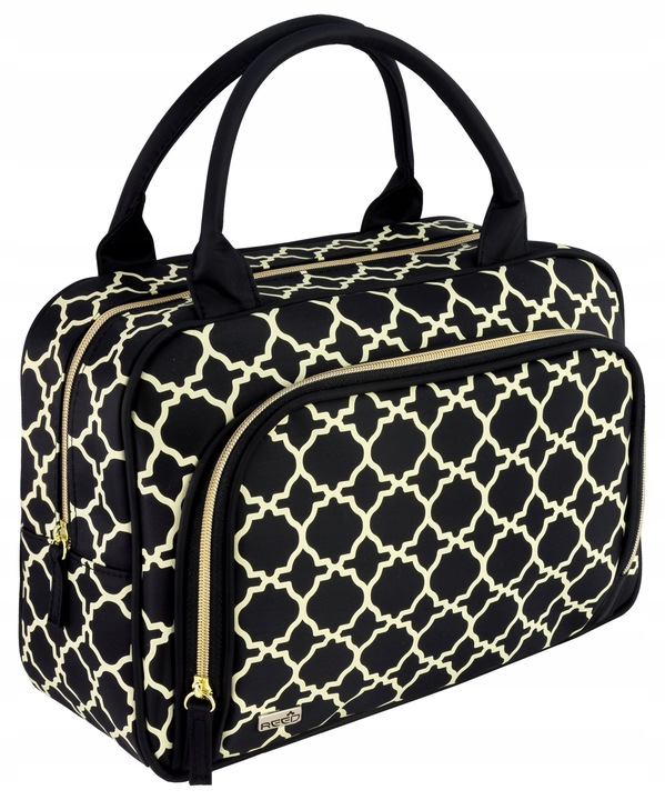 Kosmetyczka damska kuferek organizer torebka REED seria LABIRYNTH