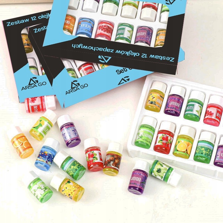 NAWILŻACZ POWIETRZA JONIZATOR AROMATERAPIA DYFUZOR TIMER PILOT + 12x