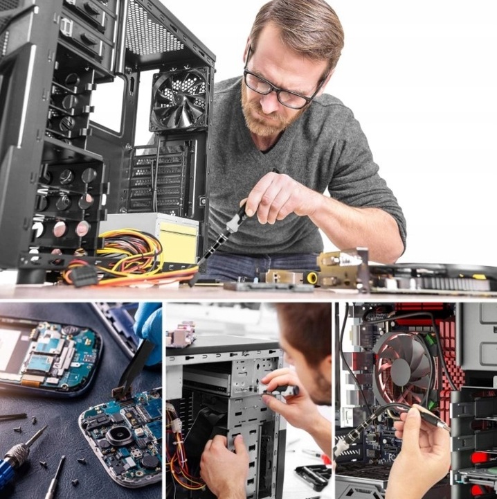 ZESTAW PRECYZYJNYCH ŚRUBOKRĘTÓW 115w1 TORX WKRĘTAK