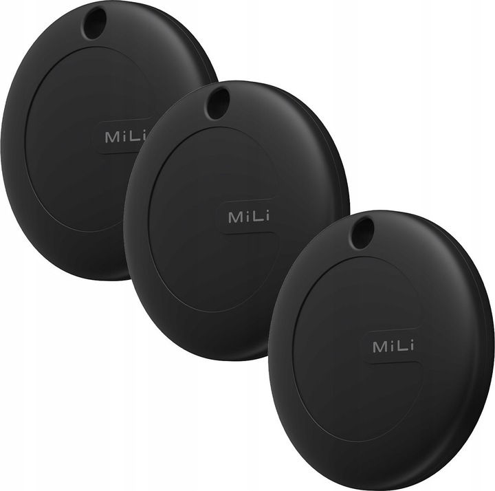 Lokalizator MiLi MiTag Android czarny 3szt