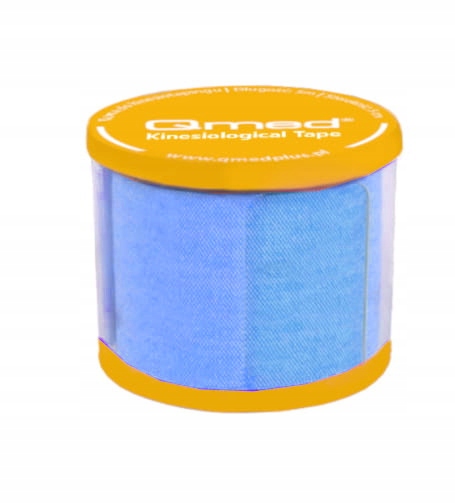 Plastry taśmy tejpy tapy taping taśma Kinezjologiczna medyczna Qmed