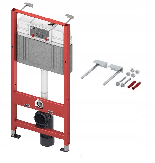 TECE Stelaż podtynkowy do WC 112 cm spłuczka Base TECEbase 9400407