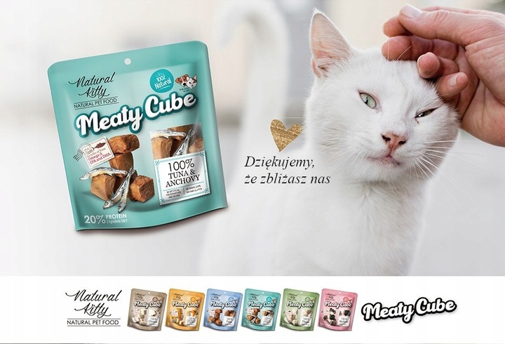 Natural Kitty Premium 100% Tuńczyk x 3