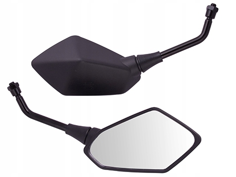 LUSTERKA MOTOCYKLOWE ZESTAW SKUTER M10 2SZT