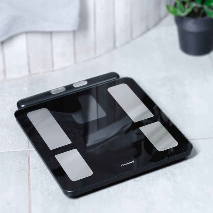 Waga łazienkowa z uchwytem, elektroniczna, precyzyjna skład ciała,