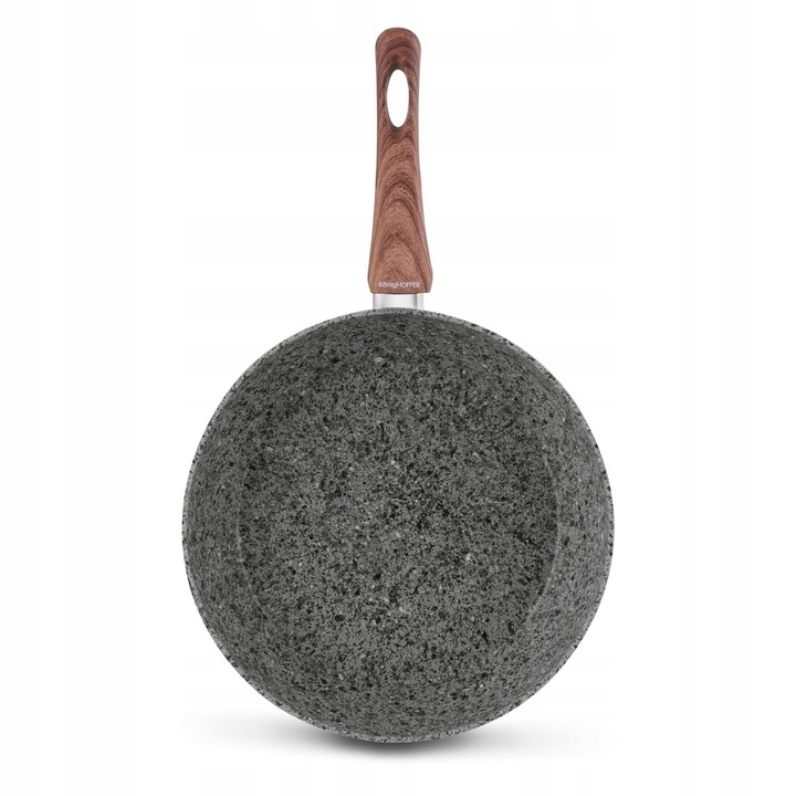 Głęboka PATELNIA INDUKCJA wysoka patelnia GRANITOWA 28cm Venga Konighoffer