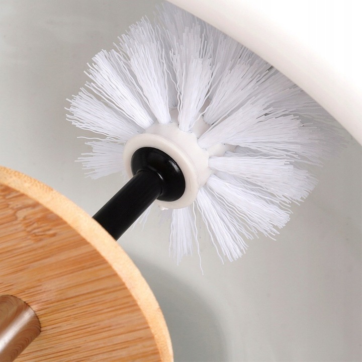 Zestaw ŁAZIENKOWY kubek szczotka WC kosz na śmieci dozownik mydła