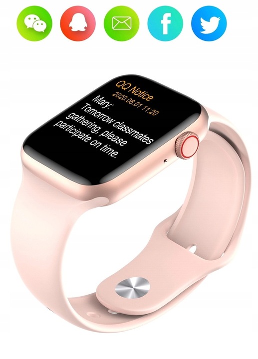 SMARTWATCH ZEGAREK SMARTBAND PULSOMETR CIŚNIENIE TĘTNO