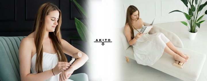 OLEJEK DO MASAŻU AKITO ZIELONA HERBATA OLEJ ARGANOWY NAWILŻAJĄCY 500ML