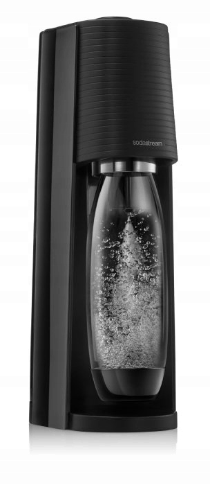 Saturator do wody gazowanej SodaStream Terra czarny + 3 butelki + gaz