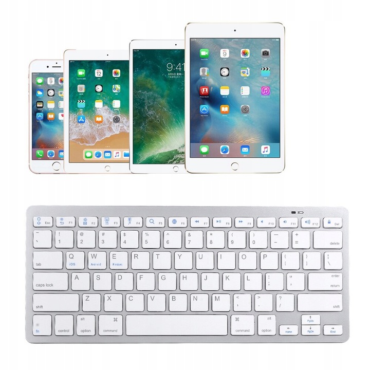 KLAWIATURA BEZPRZEWODOWA BLUETOOTH ANDROID iOS