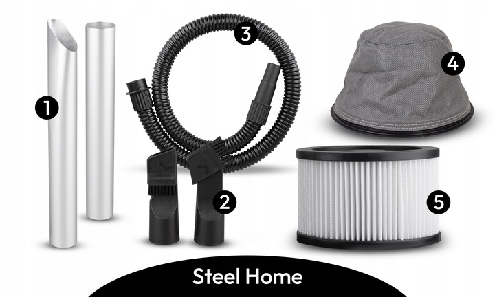 ODKURZACZ PRZEMYSŁOWY DO POPIOŁU PIECA KOMINKA 20L HEPA 2200W +