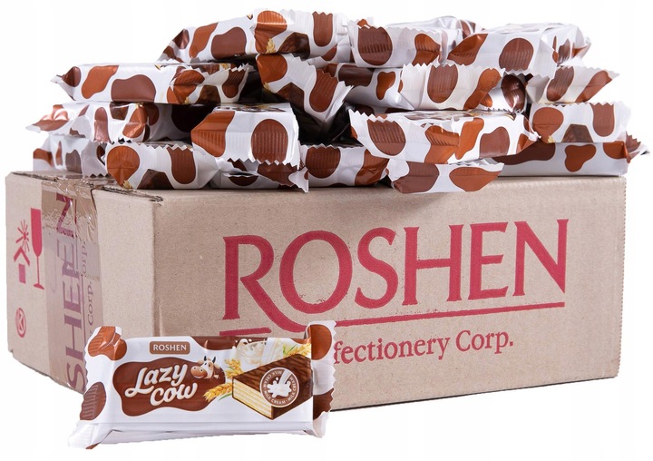 Lazy Cow 1kg Roshen Wafelki